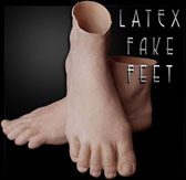 Productos de látex: Pies Falsos